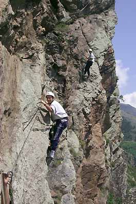 Kevin ROUMENS et Eric BUISSON dans une traversee