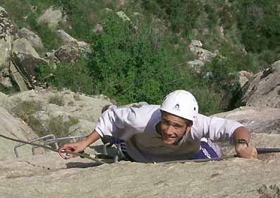 Kevin ROUMENS dans le 2 eme surplomb